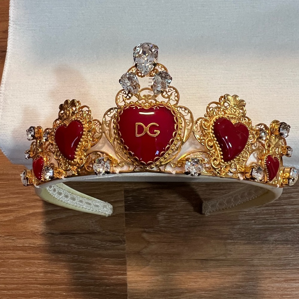 Dolce & Gabbana Kids Tiara Headband. NWOT